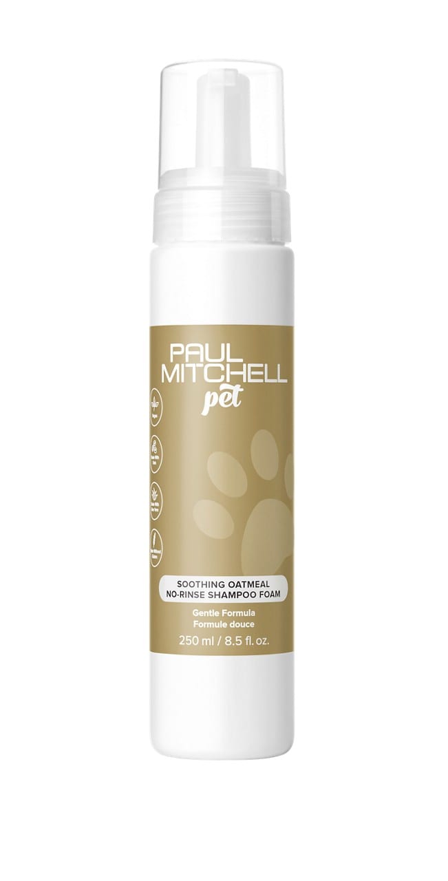 שמפו ללא שטיפה לחיות · SOOTHING NO-RINSE SHAMPOO FOAM · 250 ml