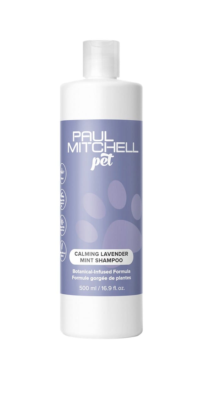 שמפו לבנדר מרגיע לחיות · CALMING LAVENDER MINT SHAMPOO · 500 ml