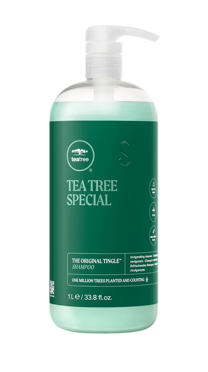 שמפו טי טרי · TEA TREE SPECIAL SHAMPOO · 1liter