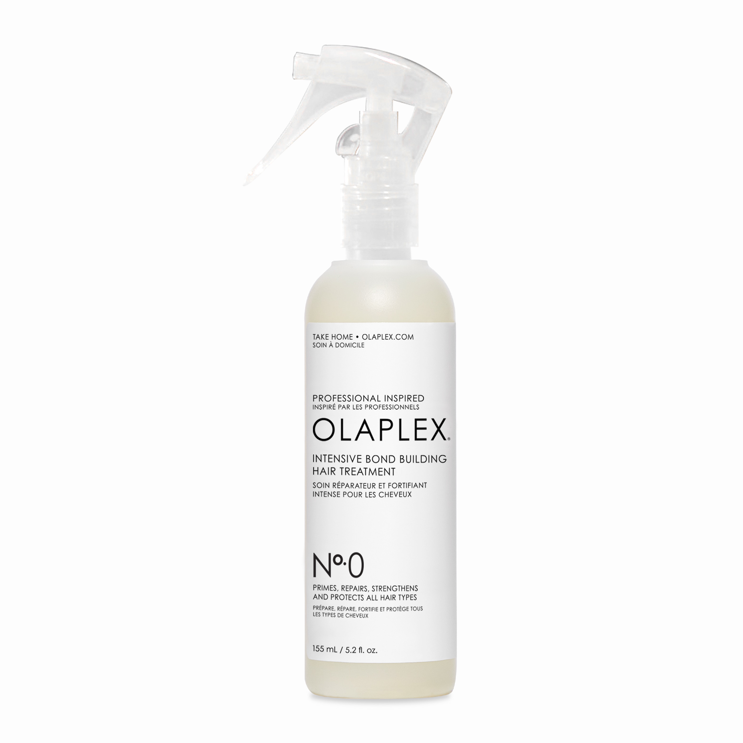No.0 Intensive Bond Building Treatment של OLAPLEX בצילום מוצר מקורי