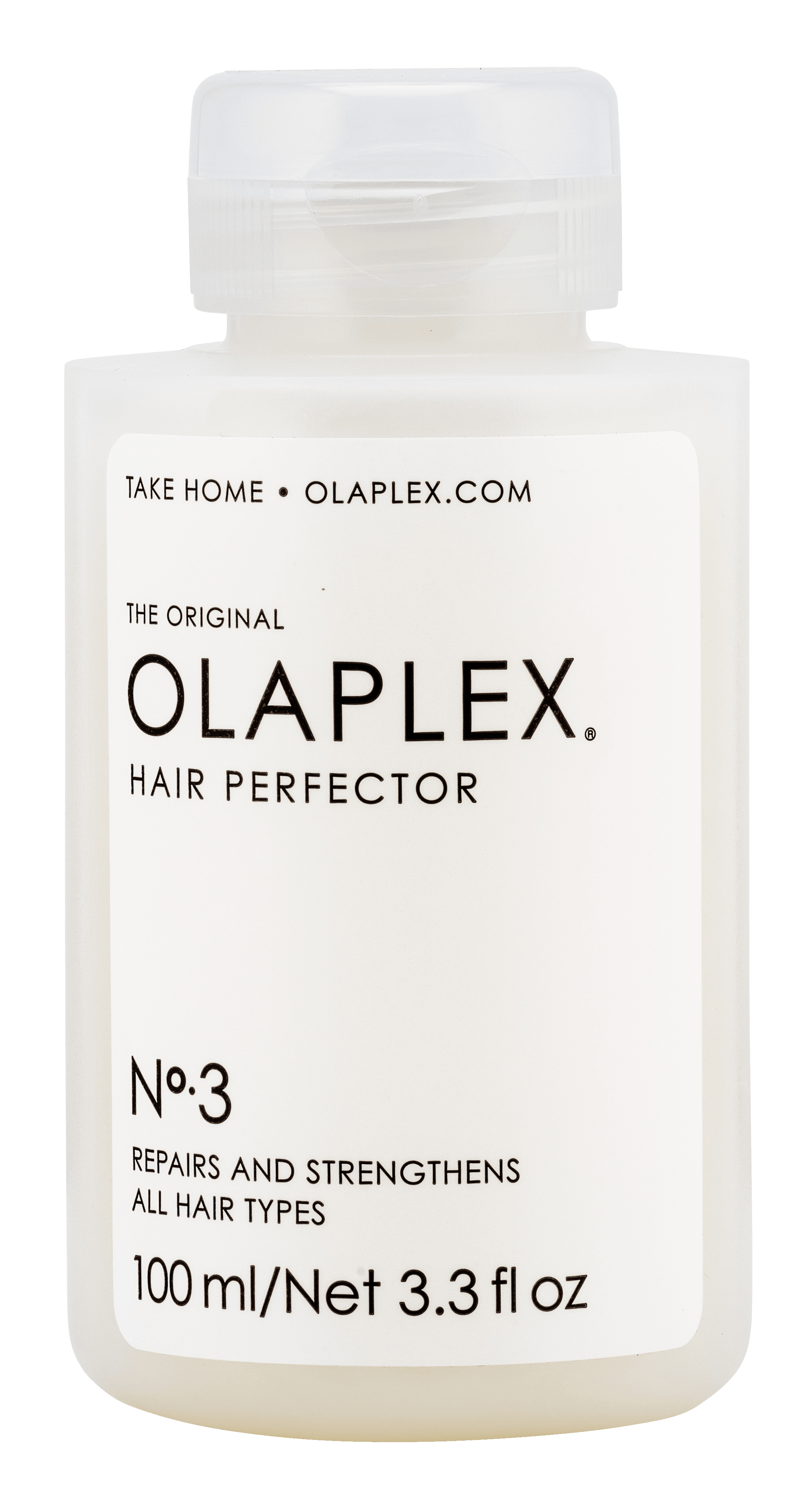 No.3 Hair Perfector של OLAPLEX בצילום מוצר מקורי