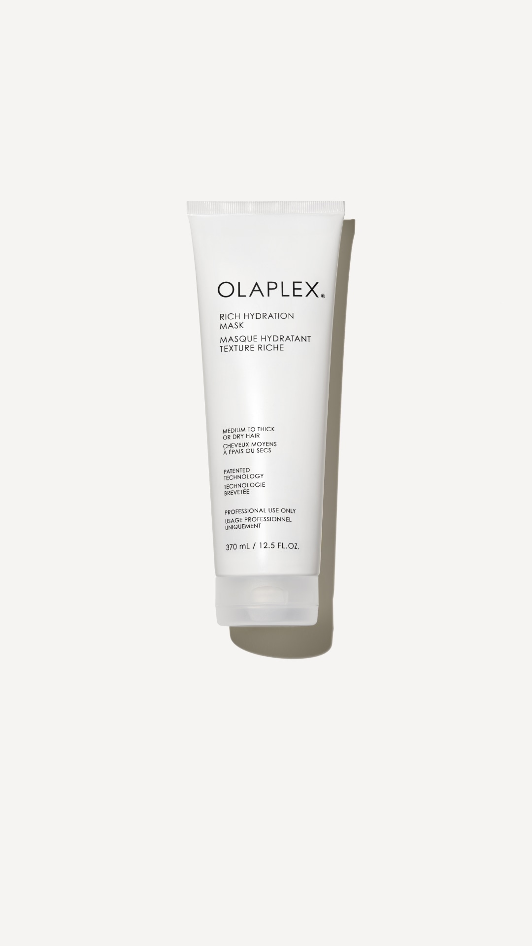 Rich Hydration Mask · 370ml של OLAPLEX בצילום מוצר מקורי